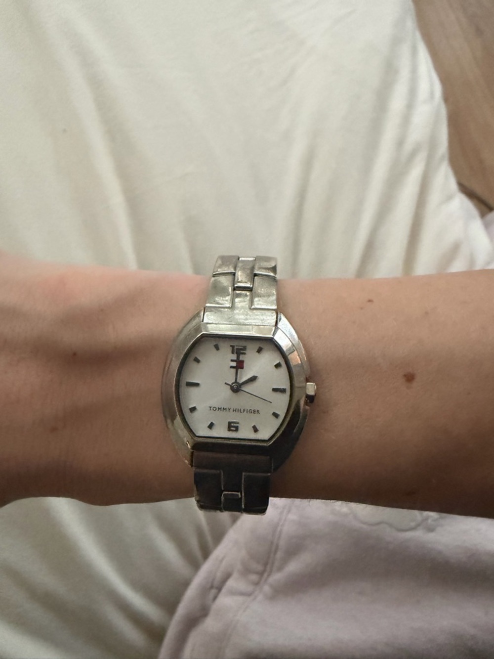 Tommy Hilfiger Silver Metal Bracelet Watch